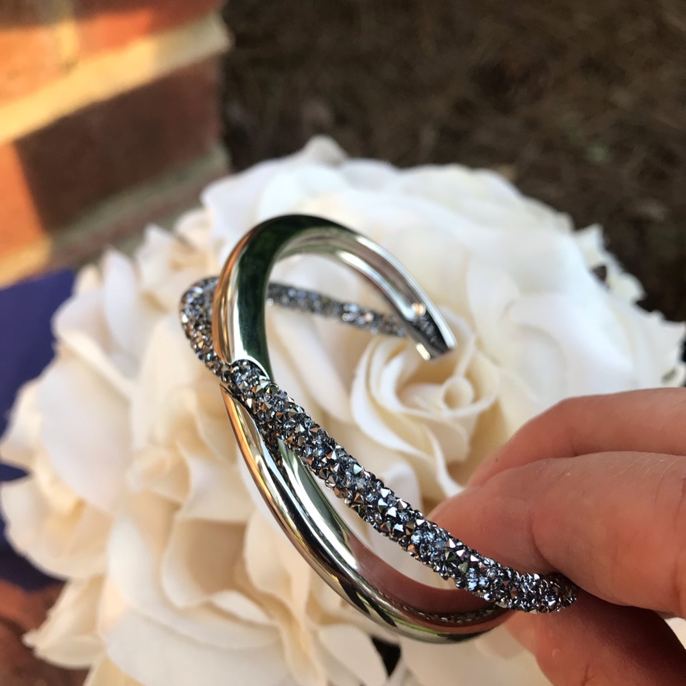 Swarovski Crisscross Crystaldust bracelet - Picture 4 of 7